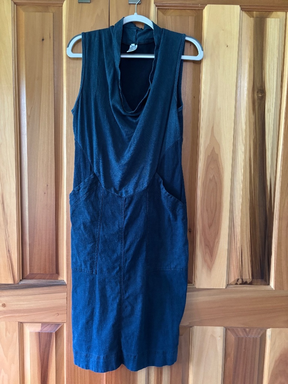 Prairie Underground Day Denim Dress Blue in Size Large